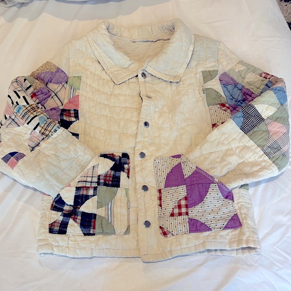 Vintage Quilt Coat - Handmade!